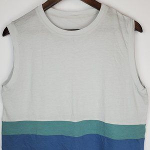 Beyond Yoga Paneled Crop Tank Top-Active Slate
